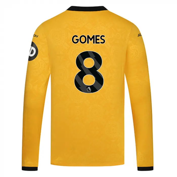 Wolverhampton Wanderers Shirt Store | 2025-26 Wolves Home Shirt – LS GOMES 8 Collection Wolverhampton Wanderers Official Gear